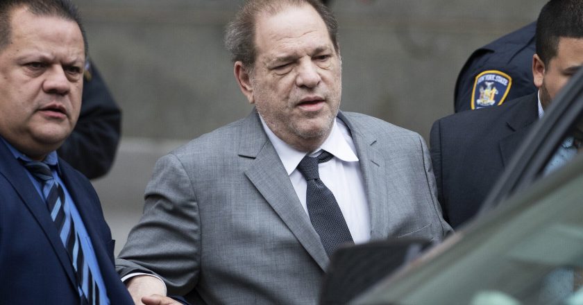 Harvey Weinstein tests positive for coronavirus while in prison