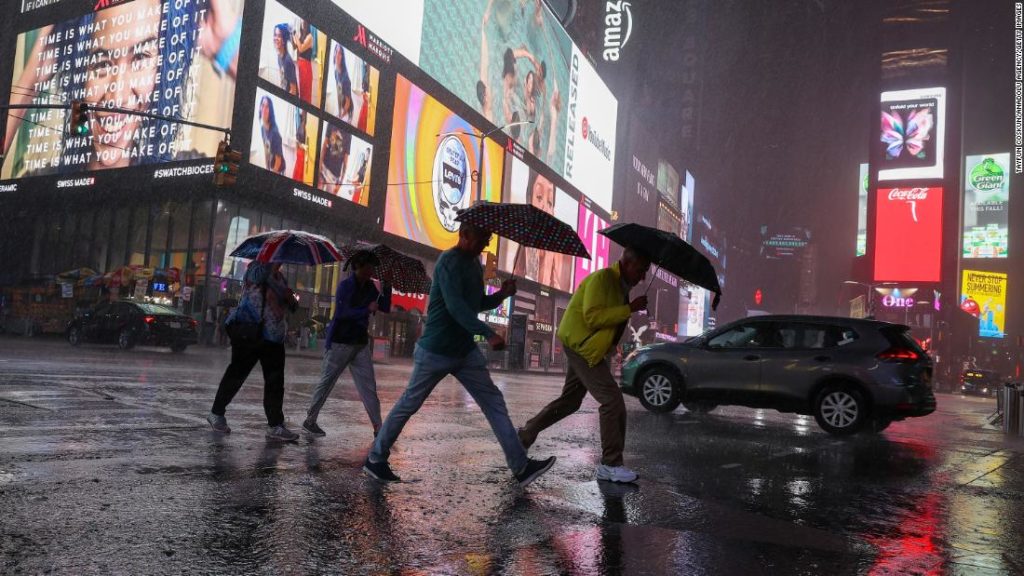 State of Emergency Declared in New York Following Tropical Storm Ida